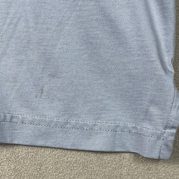 Travis Mathew Polo Shirt Mens Extra Large Gray Golfing Casual Preppy Adult - Picture 12 of 13